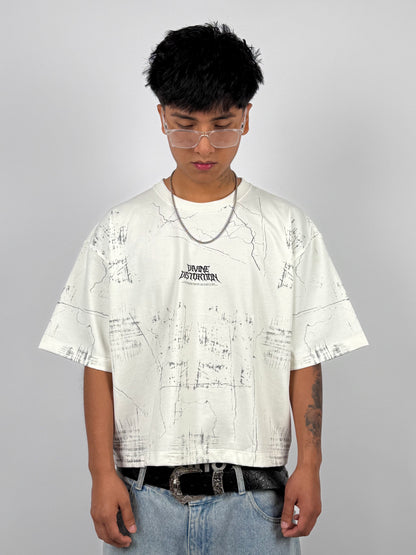Polos boxy fit Divine Blanco