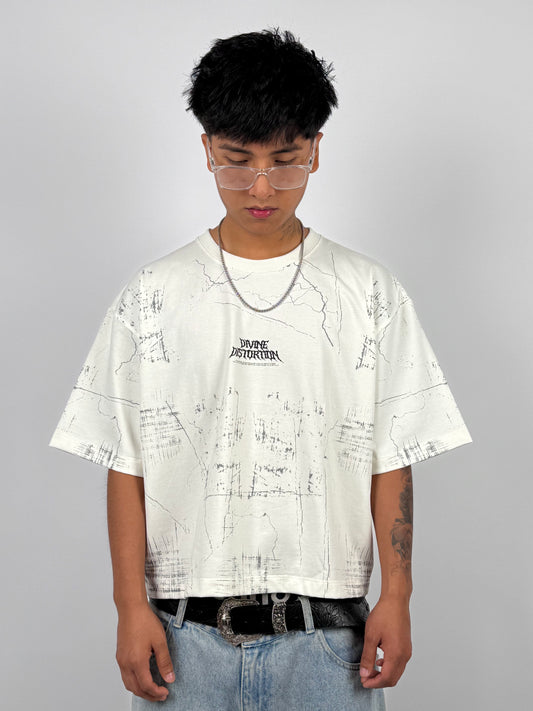 Polos boxy fit Divine Blanco